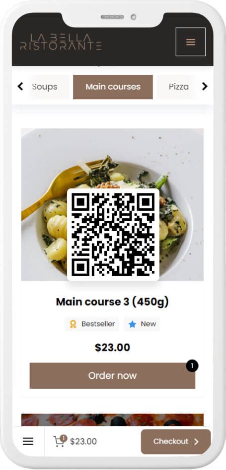 Free QR Code Menu For Restaurants, Digital Menu | UpMenu