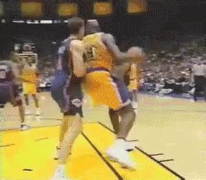 Shaq Dunks GIF - Basketball NBA Shaq - Discover & Share GIFs