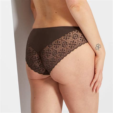 Culotte Micro Et Dentelle Lingerie Du S Au XXL Bleu Kiabi 5 00