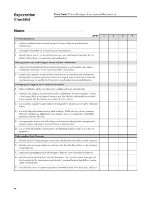 Fillable Online Expectation Forces Acting On Structures And Mechanisms