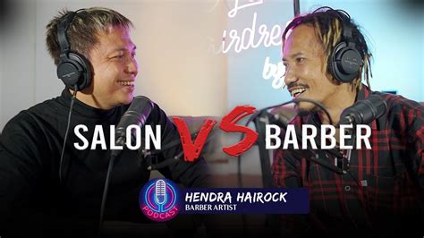 Salon Vs Barber 😮 Krisis Regenerasi Hairdresser Indonesia 🇮🇩 Hendra