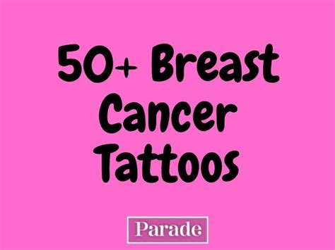 Top Breast Cancer Ribbon Tattoo Designs Spcminer