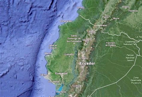 Dos Fuertes Seísmos Sacuden Ecuador Con Epicentro En Zona Terremoto De