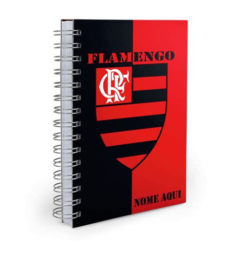 Agenda Escolar Personalizada Flamengo 2024 Shopee Brasil