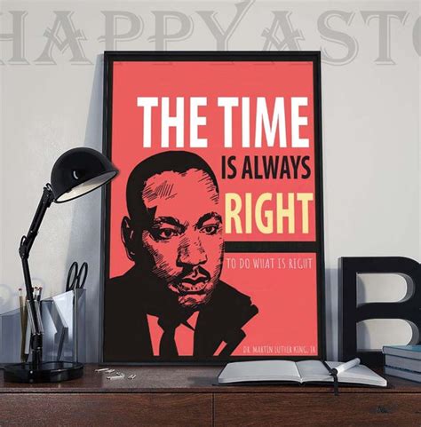 Art Collectibles Digital Prints Martin Luther King Day Decor Happy