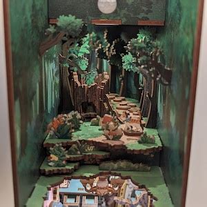 Alice in Wonderland Book Nook - Etsy