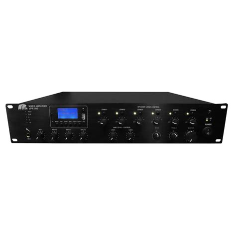 Amplificador De L Nea Vps Zonas W Pa Pro Audio