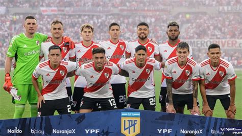 El Uno X Uno De River Los Puntajes Contra Vélez Tyc Sports