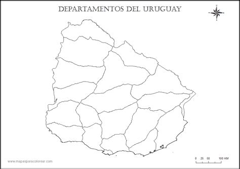 Mapas De Uruguay Para Colorear Y Descargar Colorear Imagenes Images