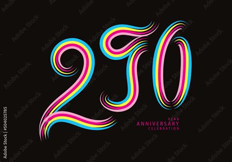 number design vector graphic  shirt  years anniversary