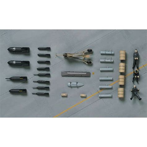 Luftwaffe Pilot Figures Equipments Set W W Ii Hasegawa Me