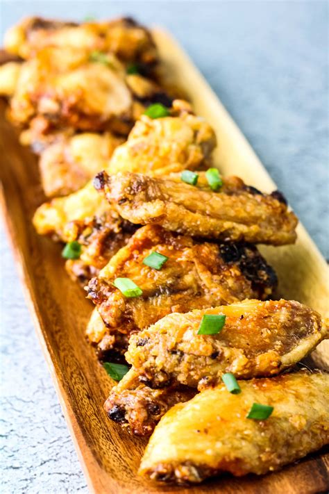 Easy Crispy Air Fryer Honey Garlic Chicken Wings Keeping It Relle