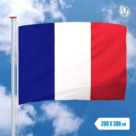 Franse Vlag 200x300cm Voordelig Kopen Bij Vlaggenclub