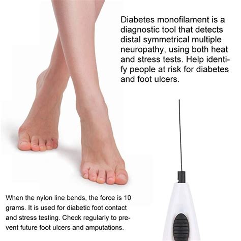 Junlucki Foot Neuropathy And Diabetes Test Monofilaments Foot Ulcers Screening Tool