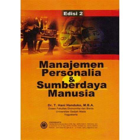 Jual Buku Manajemen Personalia Sumber Daya Manusia Edisi