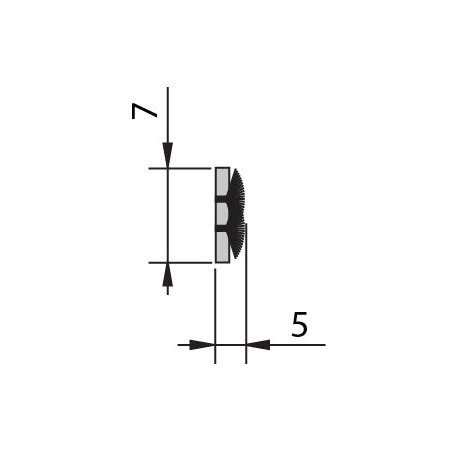 Joint De Coulisse Brosse Building Plastics X Volet Roulant