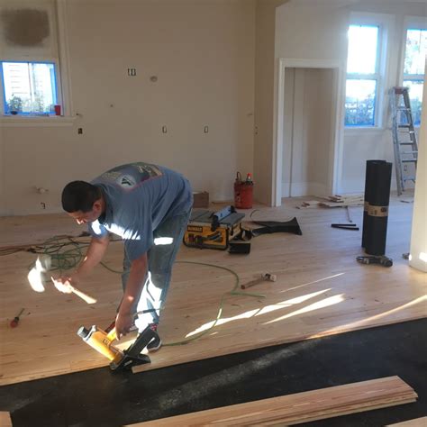 Hardwood Floor Installation