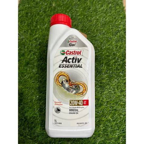 CASTROL OIL GO ACTIVE GTX GENUINE 1LITER Shopee Philippines