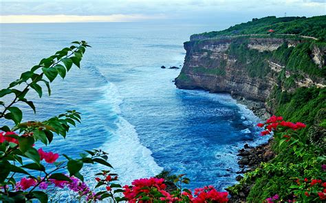 Sea Coast Pura Luhur Uluwatu Temple In Bali Indonesia Hd Wallpaper Pxfuel