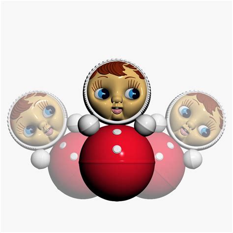 Roly Poly Ussr 3d Model 45 Unknown Blend 3ds Fbx Max Obj Free3d