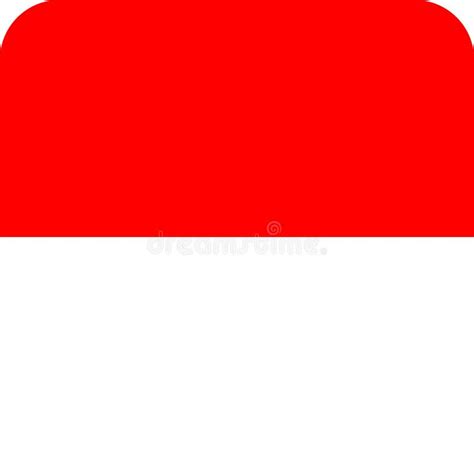 Bandera De Indonesia República De Indonesia Ilustración Vectorial