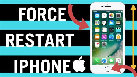 How To Force Restart Reset Iphone 7 And Iphone 6 Youtube