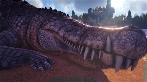 Tuto Ark Survival Evolved Comment Tamer Un Deinosuchus Mod Ark