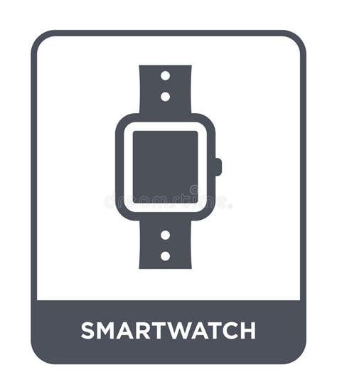 Smartwatch Icon In Trendy Design Style Smartwatch Icon Isolated On