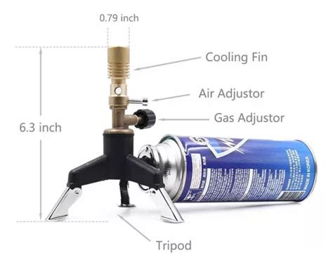 Lat N Lab Premium Mechero Bunsen Dise Ado Para Butano Frasco En Venta