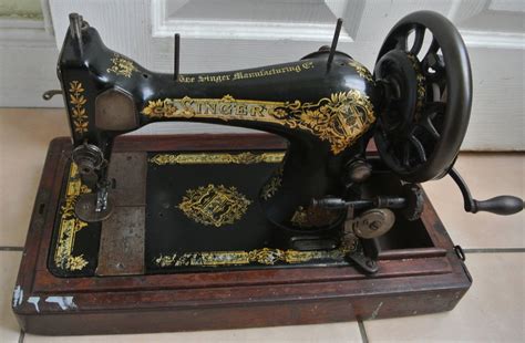 Singer K Handcrank Vintage Sewing Machine V Etsy Ireland