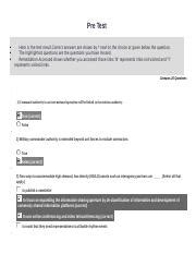 Sejpme Ii Module Pre Test Docx Pre Test Here Is The Test