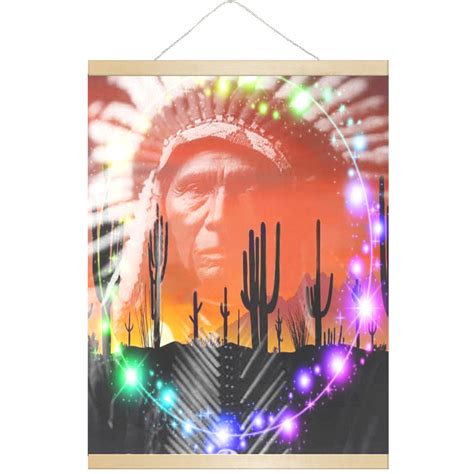 Native American Ghost Dance Hanging Poster 18"x24" | ID: D6996127