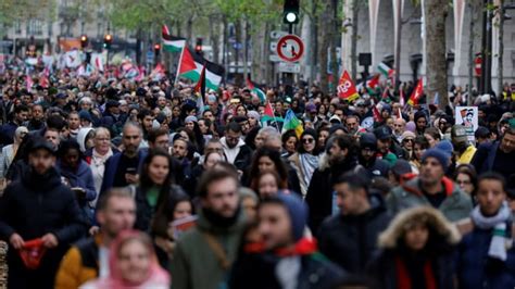 Guerre Israël Hamas des rassemblements en soutien au peuple