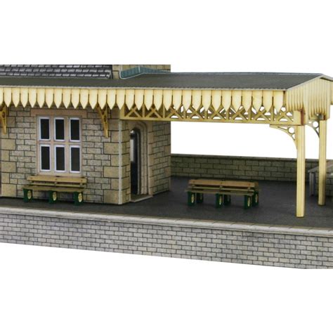 Gwr Station Bench Seats X 4 Laser Cut Kit Oo Scale