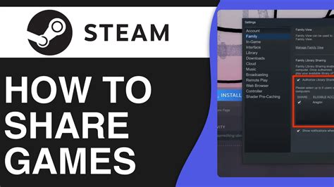 How To Share Games On Steam Full Tutorial YouTube