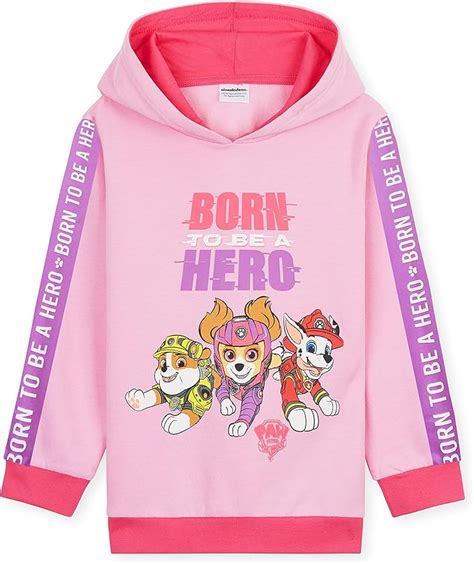 Paw Patrol Paw Patrol Mädchen Pullover Hoodie Mädchen Kapuzenpullover