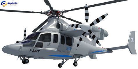 Eurocopter X3 Helicopter by Gandoza on DeviantArt