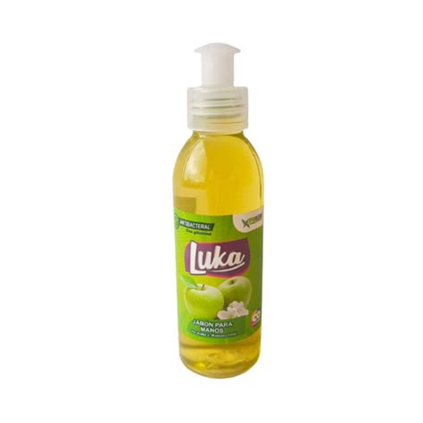 JABÓN DE MANOS ANTIBACTERIAL LUKA MANZANA VERDE X 240 ML MiPyme Store