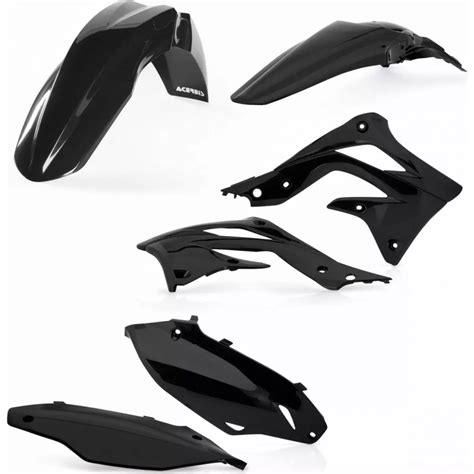 Kit Plastiques Acerbis Kawasaki KXF 450 2012 Noir Kit Plastique