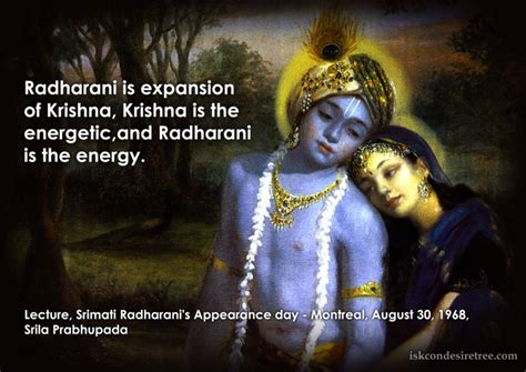 Srimati Radharani | Spiritual Quotes By ISKCON Desire Tree