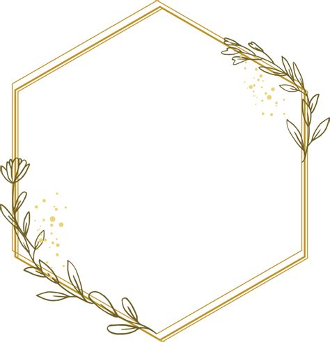 Luxus Gold Blatt Rahmen Rand Blumen Ornament Zum Hintergrund Hochzeit