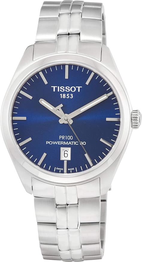 Tissot Pr 100 Automatic Blue Dial Mens Watch T10140711