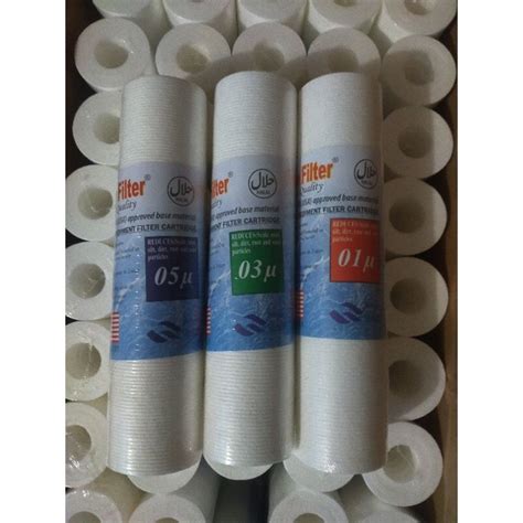 Jual Sediment Cartridge Filter Nano 10 Inch Shopee Indonesia