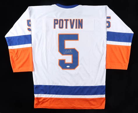 Denis Potvin Signed Jersey Jsa Pristine Auction