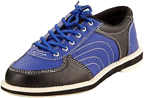 LIPPAN Men's Bowling Shoes Leather Bowling Shoes Athletic Style ...