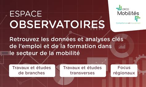 D Couvrez Lespace Observatoires Dopco Mobilit S Opco Mobilit S