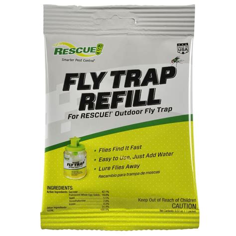 RESCUE Outdoor Fly Trap Canister Refill 100505014 - The Home Depot