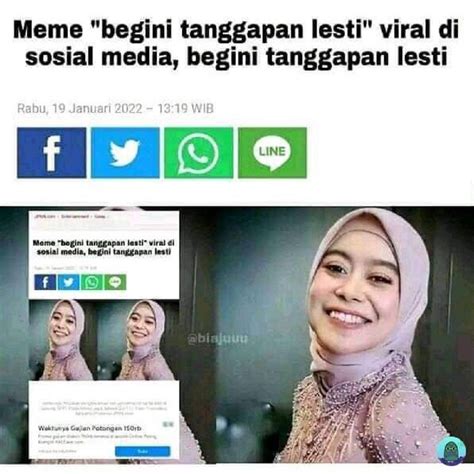 Meme Tanggapan Lesti Viral Di Tiktok Dan Twitter Ini Asal Usul Dan