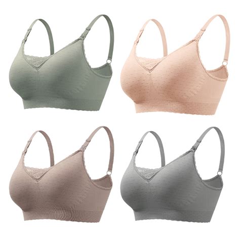 Seamless Maternity Nursing Bra Smooth Wireless with Good Support for
