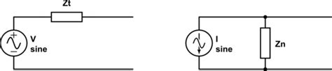 Thevenin Norton Thévenin Equivalents With Complex Impedances Electrical Engineering Stack